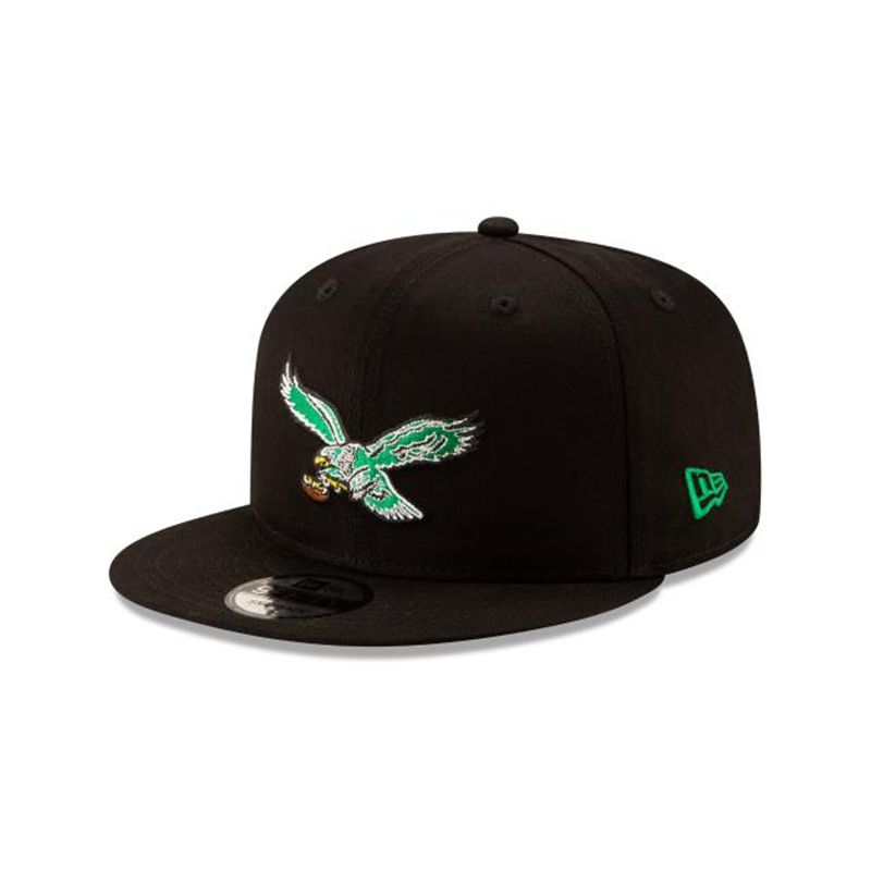 NFL Philadelphia Eagles Historic 9Fifty Snapback (IMW2033) - Black New Era Caps